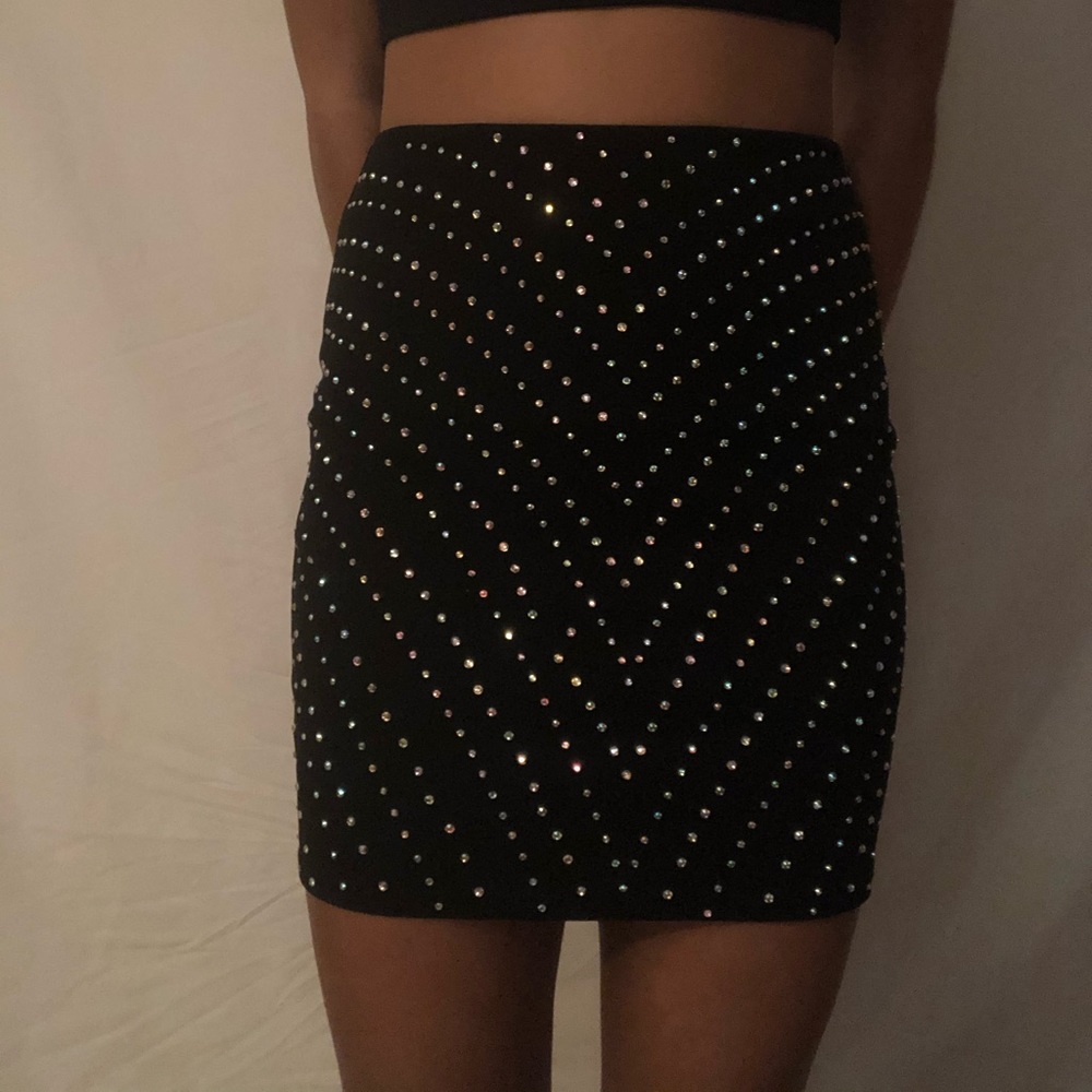 Windsor Sparkly Bodycon Skirt